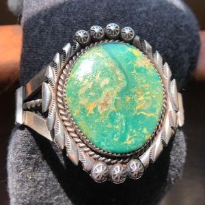 Gorgeous blue green Navajo bracelet